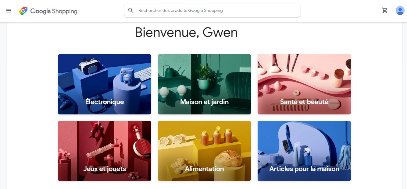 google shopping actions Interface