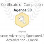 certification amazon agence 90