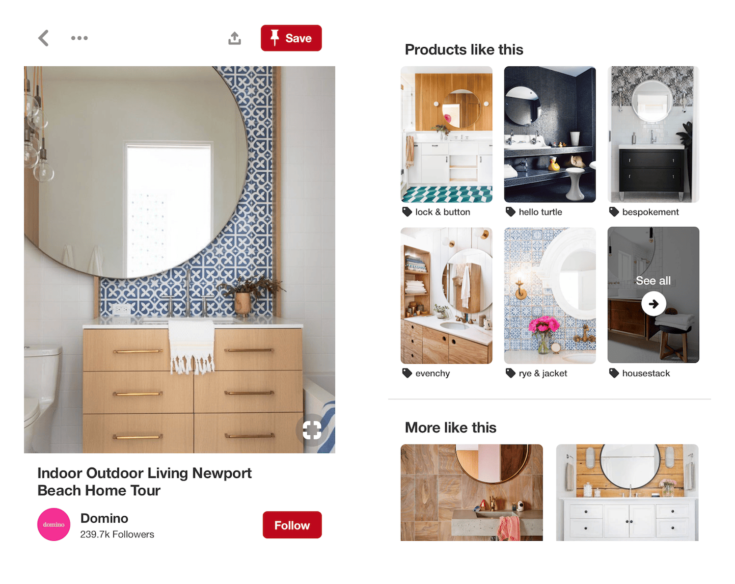 reco personnalisees pinterest