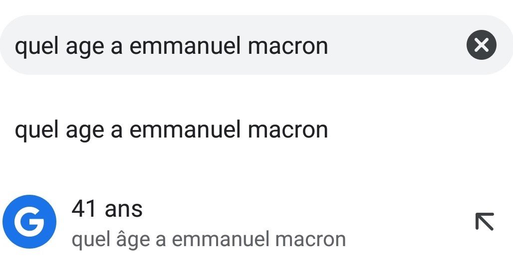 age macron question barre recherche chrome