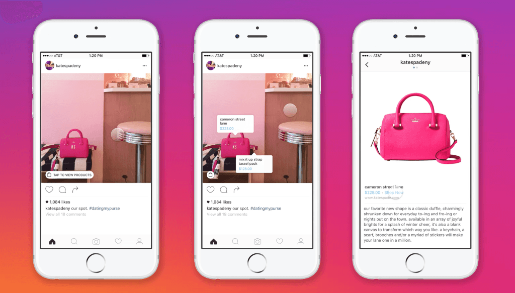 shoppable ads instagram exemple