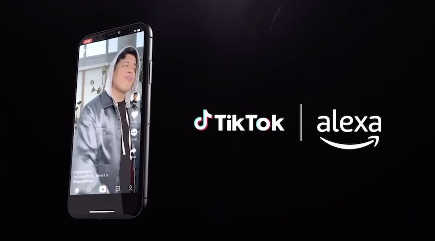 Le contrôle vocal Alexa débarque sur TikTok