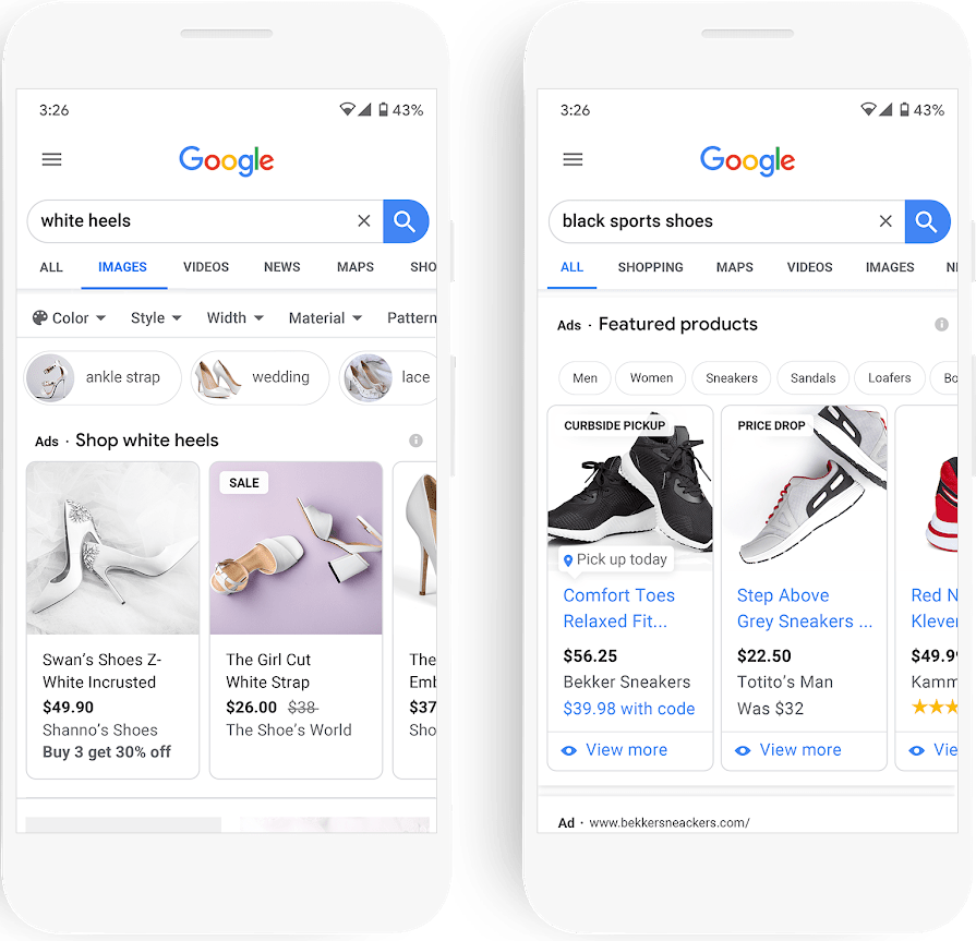 prix google shopping 2