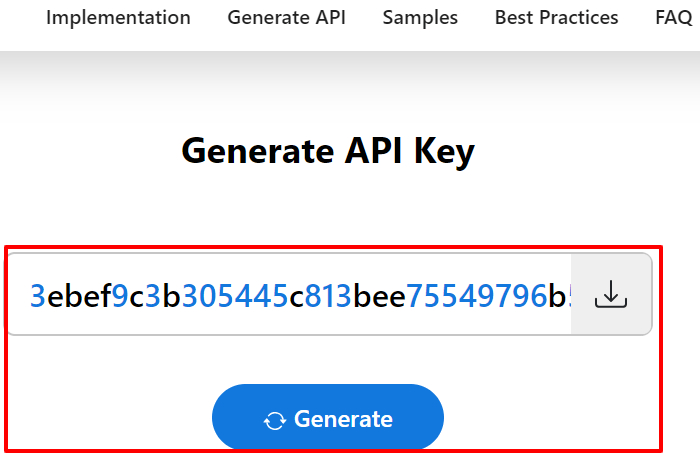 clé api indexnow bing