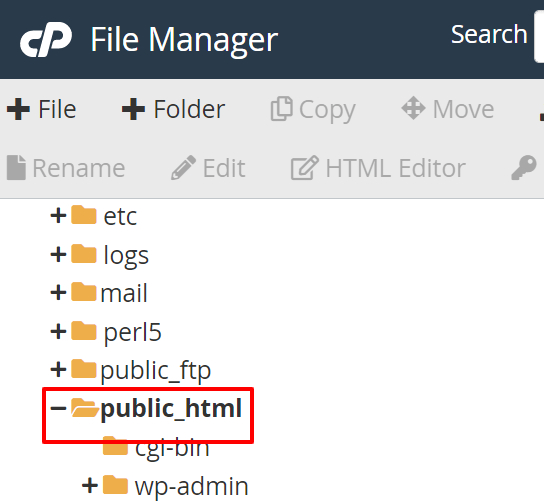 cpanel 1 exemple