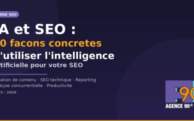 IA et SEO : 20 façons concrètes d’utiliser l’intelligence artificielle pour votre référencement